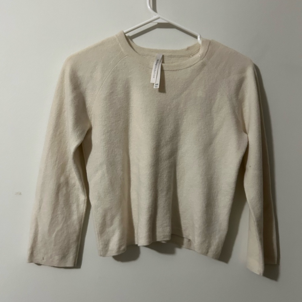Babaton Knit Long Sleeve Top Women's XXS Good Condition Small Hole